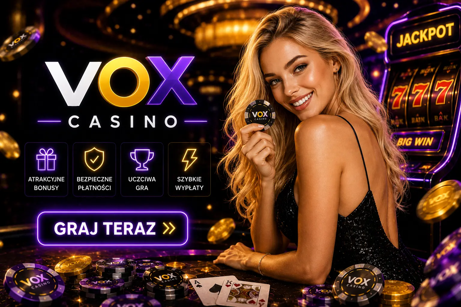 Vox Casino Polska — oficjalna strona kasyna online